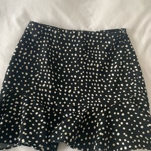 Banana republic polka dot skirt size 4